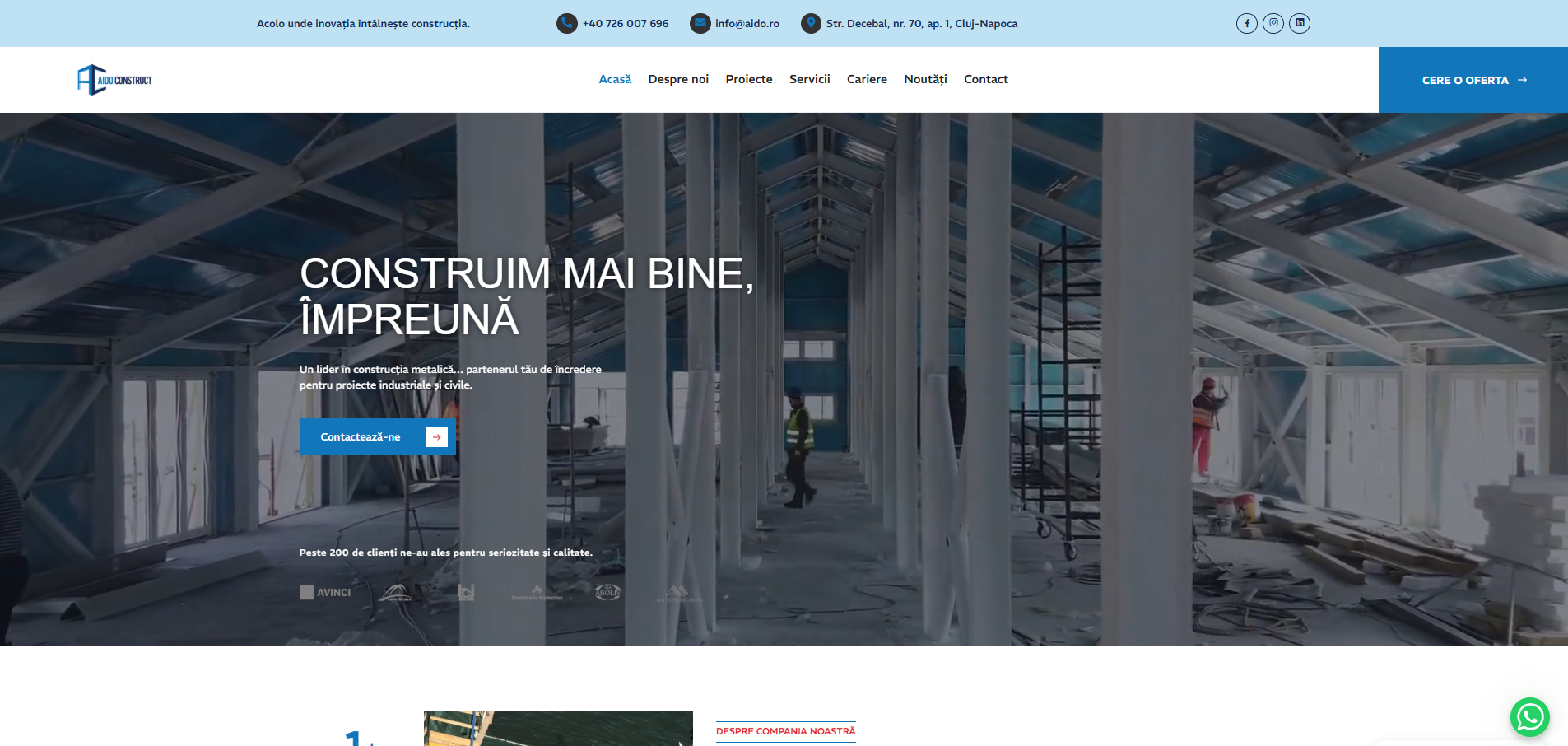 Corporate Presentation Website