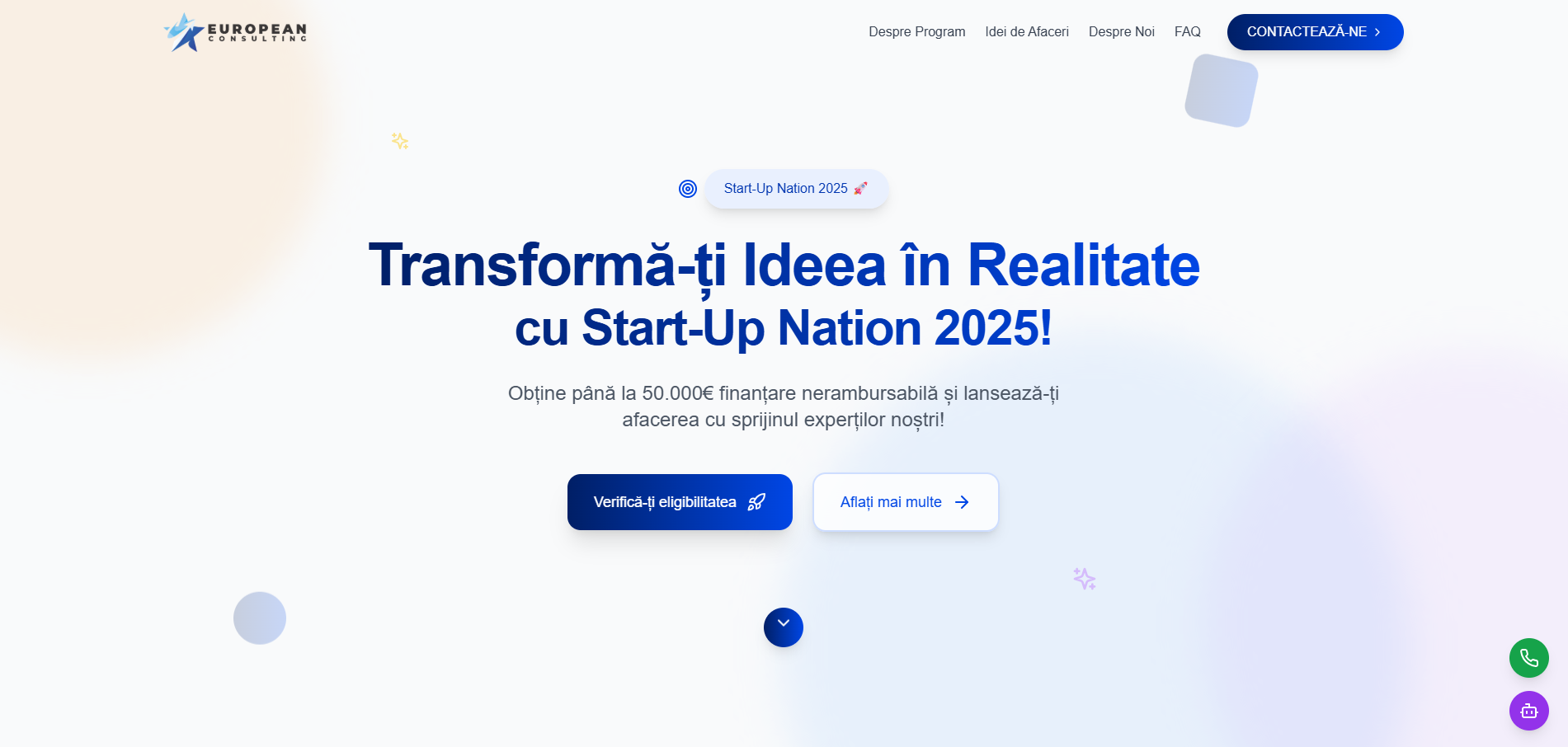 Landing Page Start-Up Nation 2025