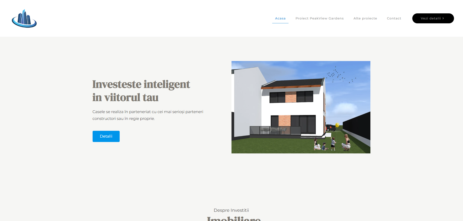 Real Estate Investment Website – Invest Evaluator Imobiliar