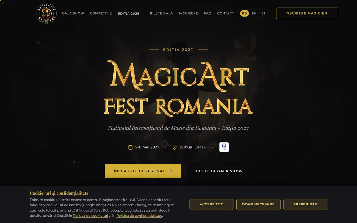 MagicArt Fest - Festival Internațional de Magie