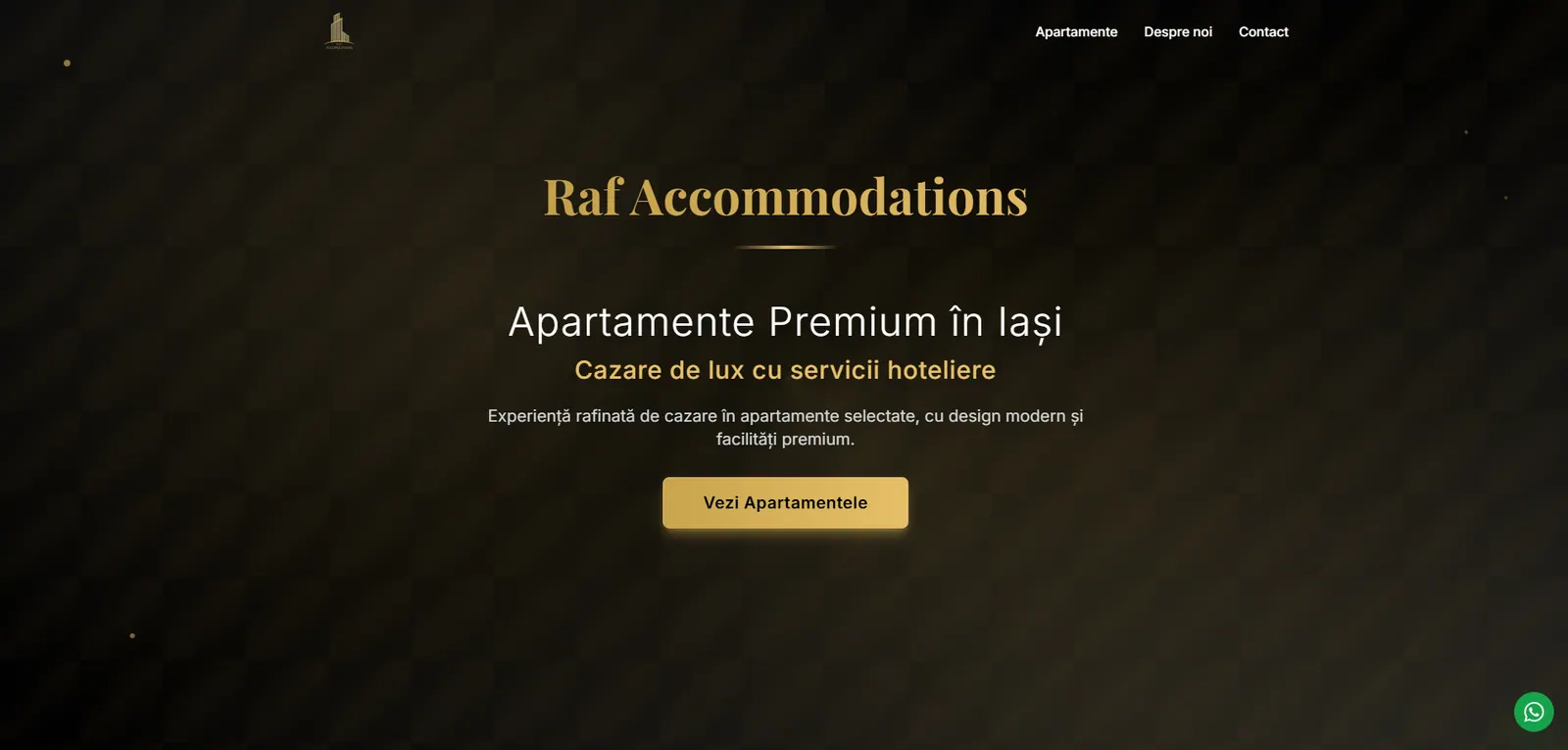 Raf Accommodations - Apartamente Premium în Iași